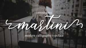 Martini Script Font › Fontesk