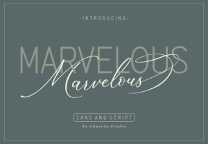 Marvelous Font Duo
