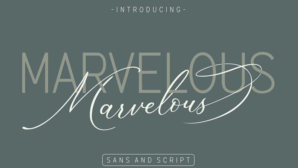 Marvelous Font Duo › Fontesk