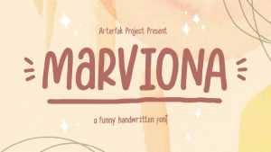 Marviona Font › Fontesk