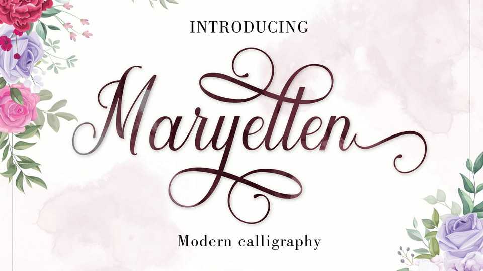Maryellen Script Font › Fontesk