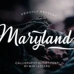 Maryland Calligraphy Font