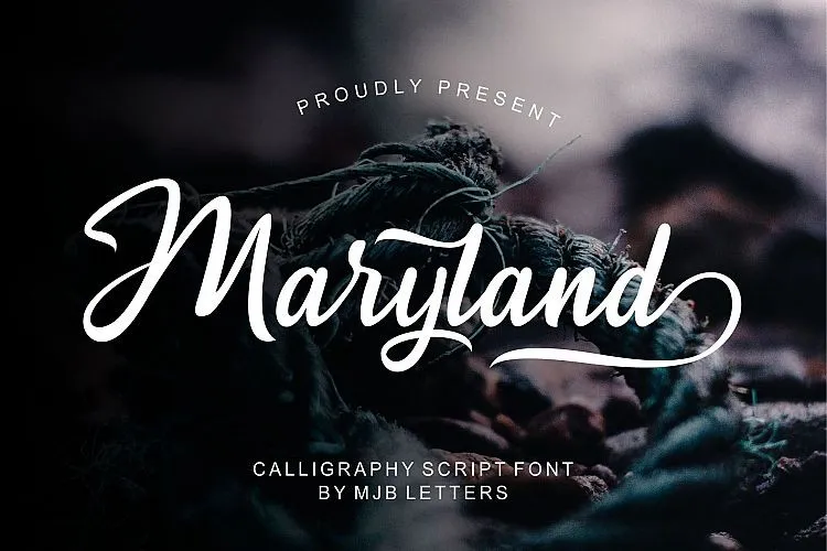 Maryland Calligraphy Font