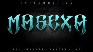 Masexa Font › Fontesk
