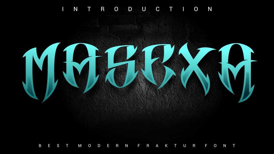 Masexa Font › Fontesk