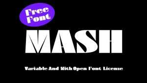 Mash Font › Fontesk