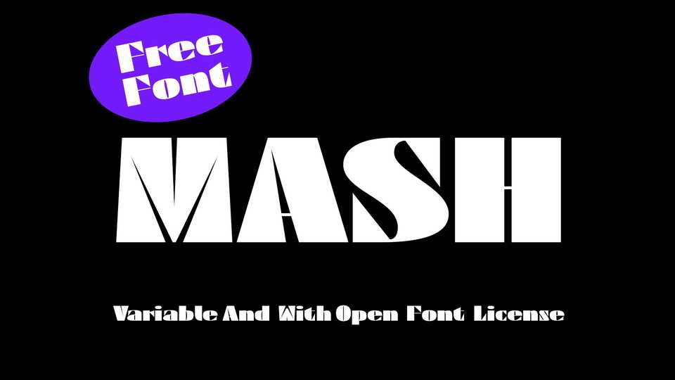 Mash Font › Fontesk