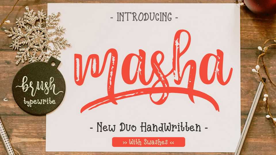 Masha Font › Fontesk