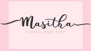 Masitha Script › Fontesk