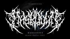 Maskdown Font › Fontesk