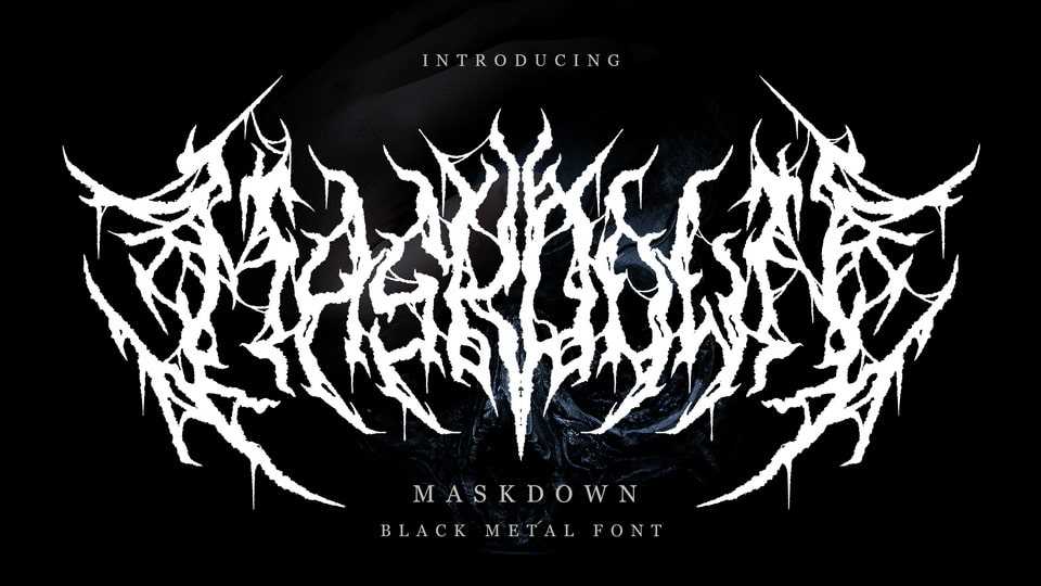 Maskdown Font › Fontesk