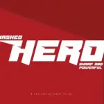 Masked Hero Display Font - Fonte Grátis Masked Hero Display Font