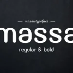 Massa Free Font