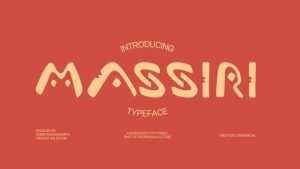 Massiri Font › Fontesk