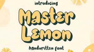 Master Lemon Font › Fontesk