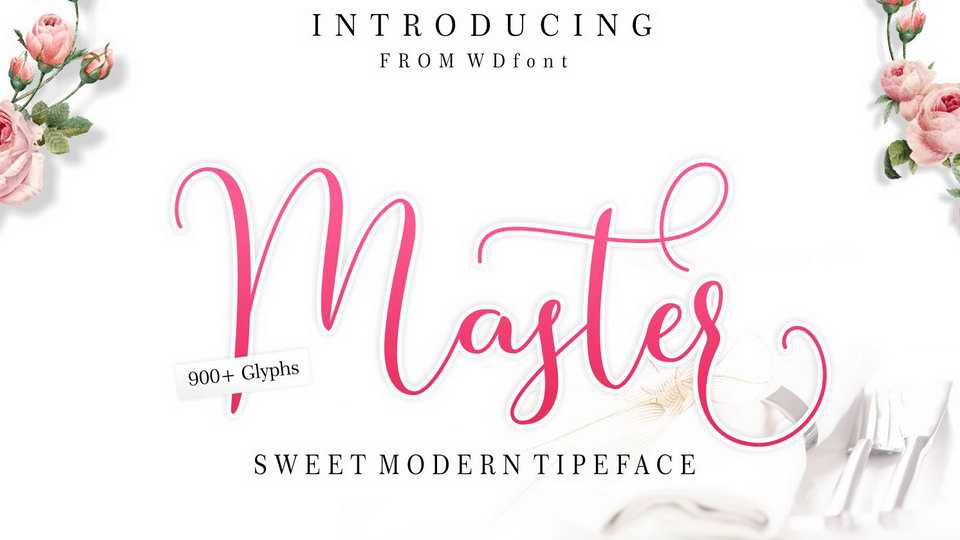 Master Script Font › Fontesk