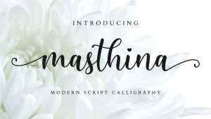 Masthina Font › Fontesk