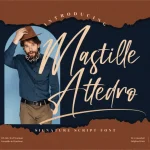 Mastille Attedro Font