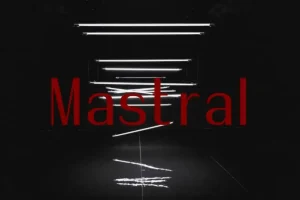 Mastral Sans Serif Font
