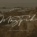 Mastrih Font - Fonte Grátis Mastrih Font