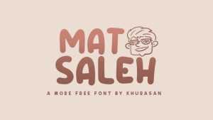 Mat Saleh Font › Fontesk