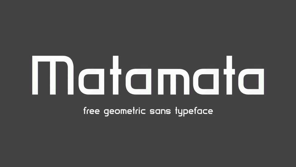 Matamata Typeface › Fontesk