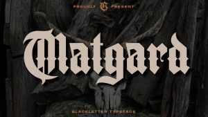 Matgard Font › Fontesk