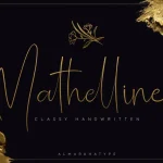 Mathelline Handwritten Font
