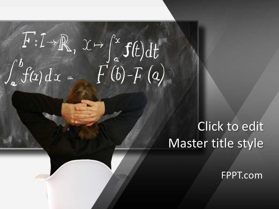 Mathematics PowerPoint Template