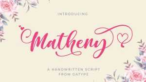 Matheny Font › Fontesk