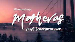 Mathevas Font › Fontesk