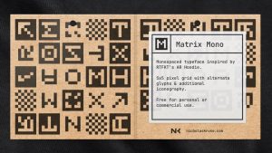 Matrix Mono Font › Fontesk