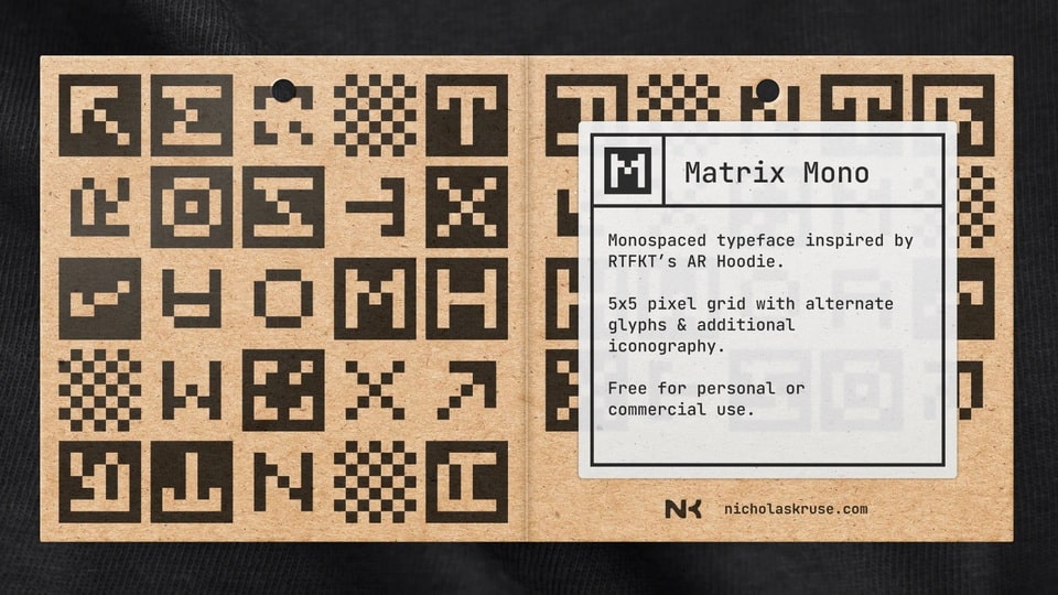Matrix Mono Font › Fontesk