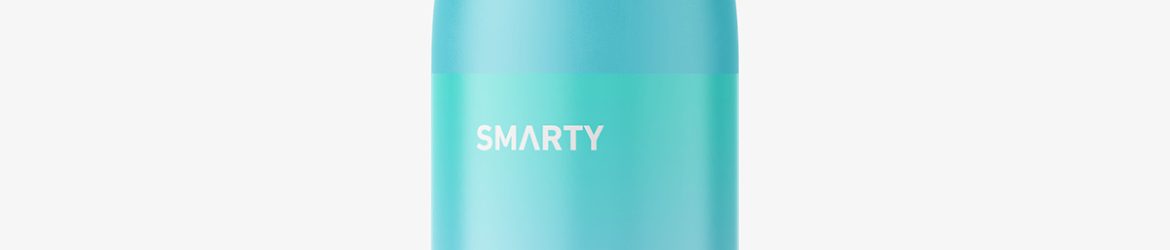 Matt airless bottle mockup