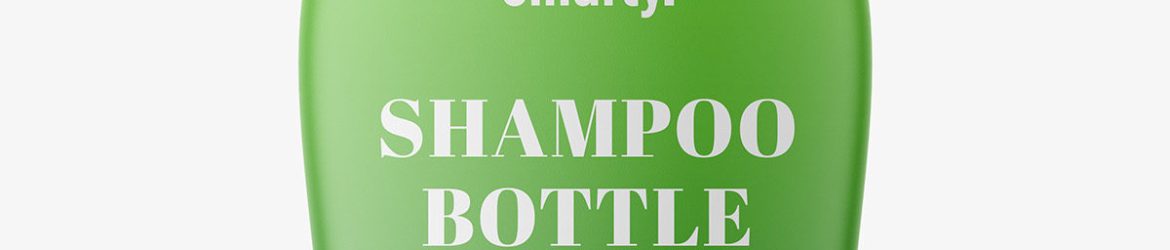 Matt balsam bottle mockup