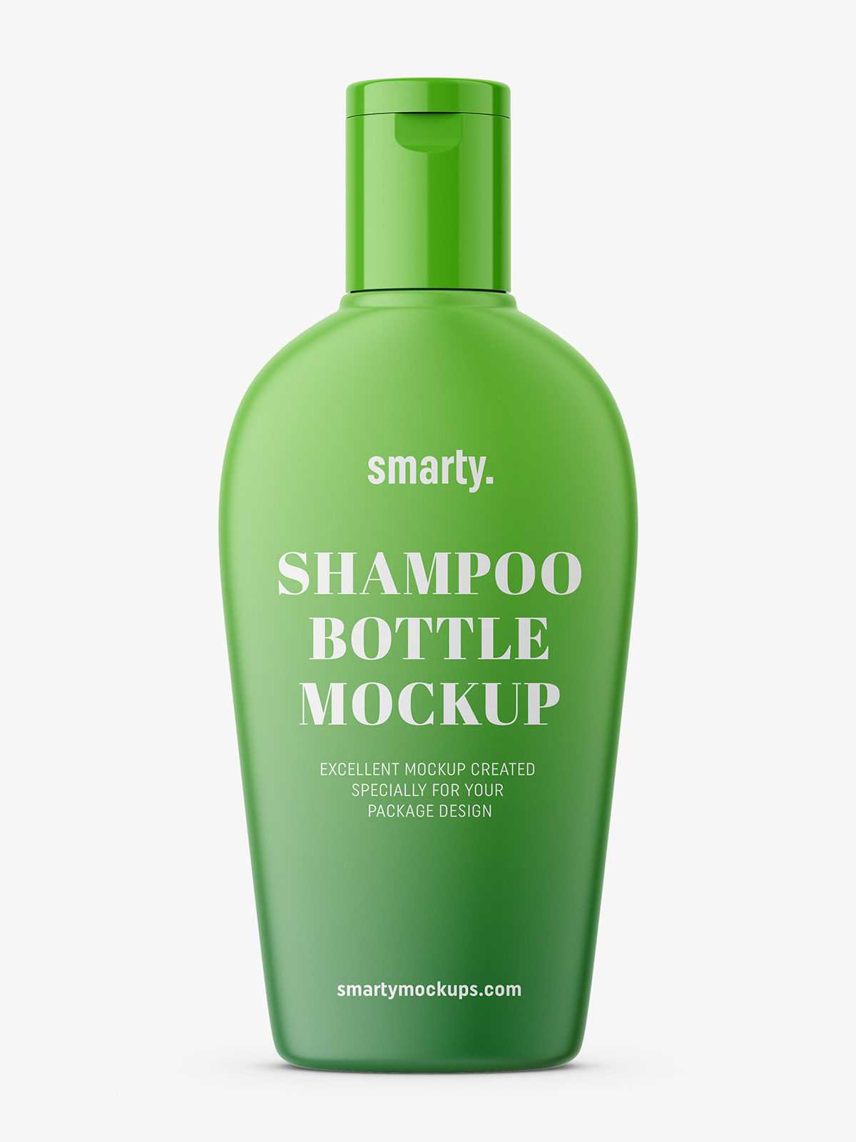 Matt balsam bottle mockup