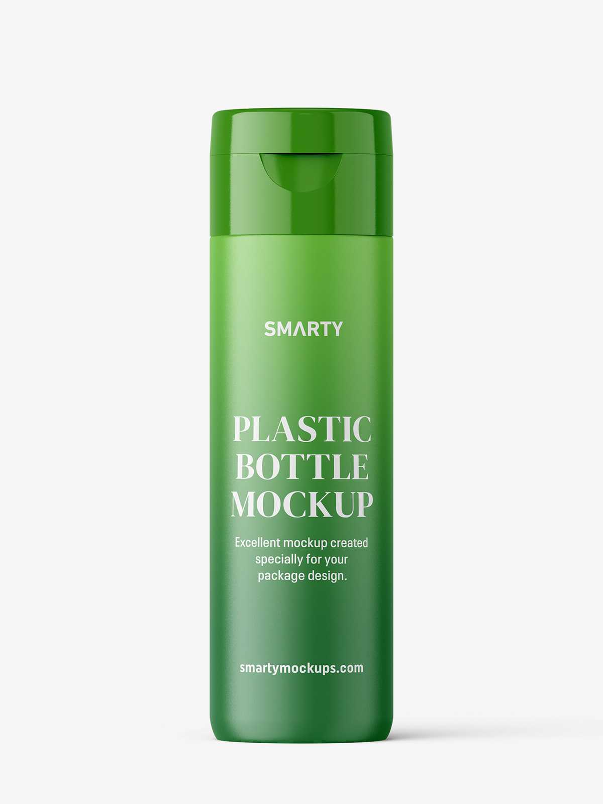 Matt bottle mockup