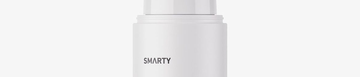 Matt bottle with airless mockup