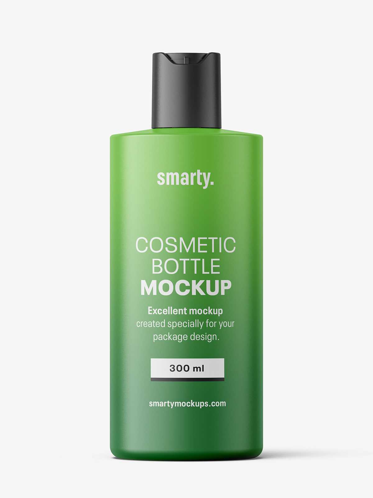 Matt bottle with disctop / 300 ml