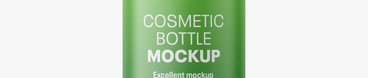 Matt bottle with disctop / 500 ml