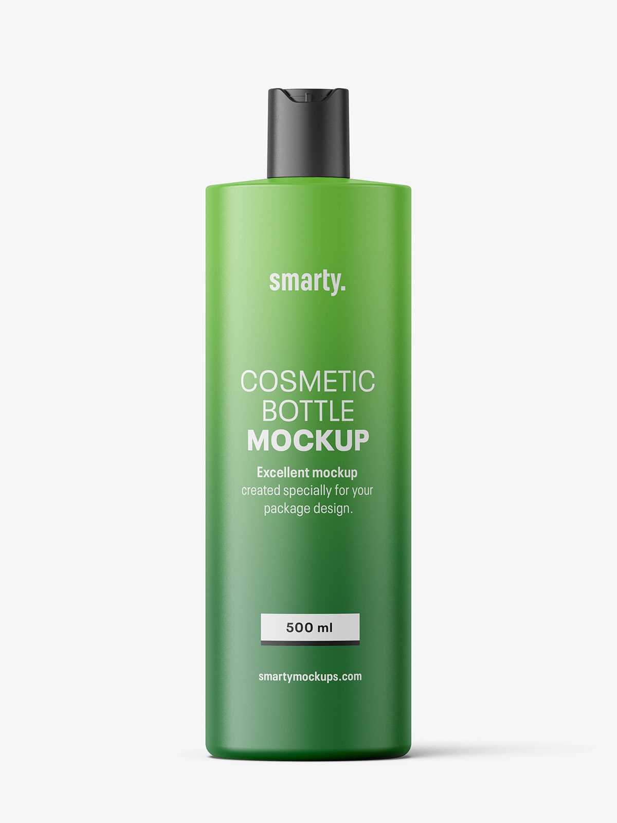 Matt bottle with disctop / 500 ml