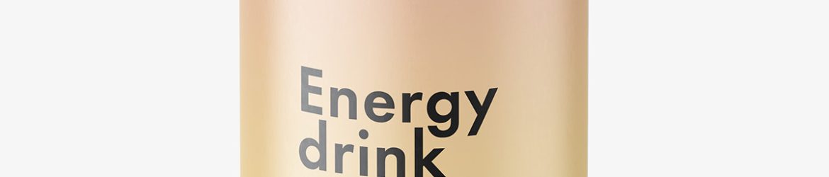 Matt energy drink mockup