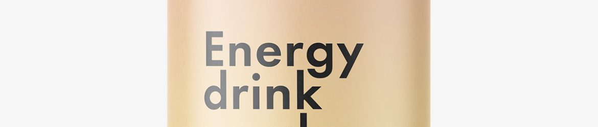 Matt energy drink mockup