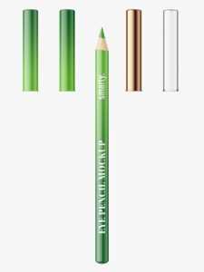 Matt eye pencil mockup
