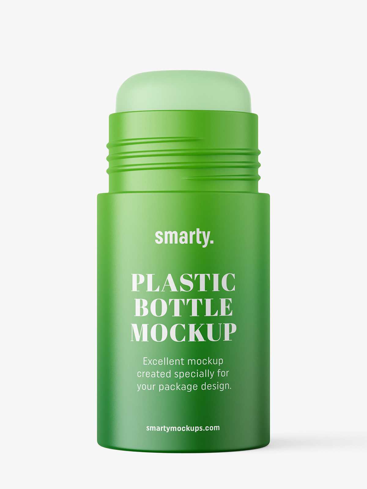 Matt face stick mockup