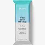 Matt flowpack mockup