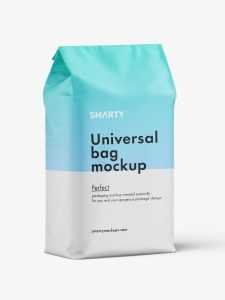 Matt food pack mockup