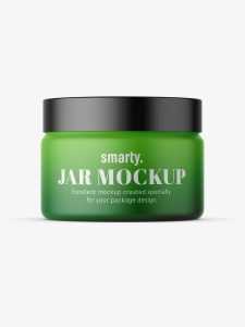 Matt jar mockup