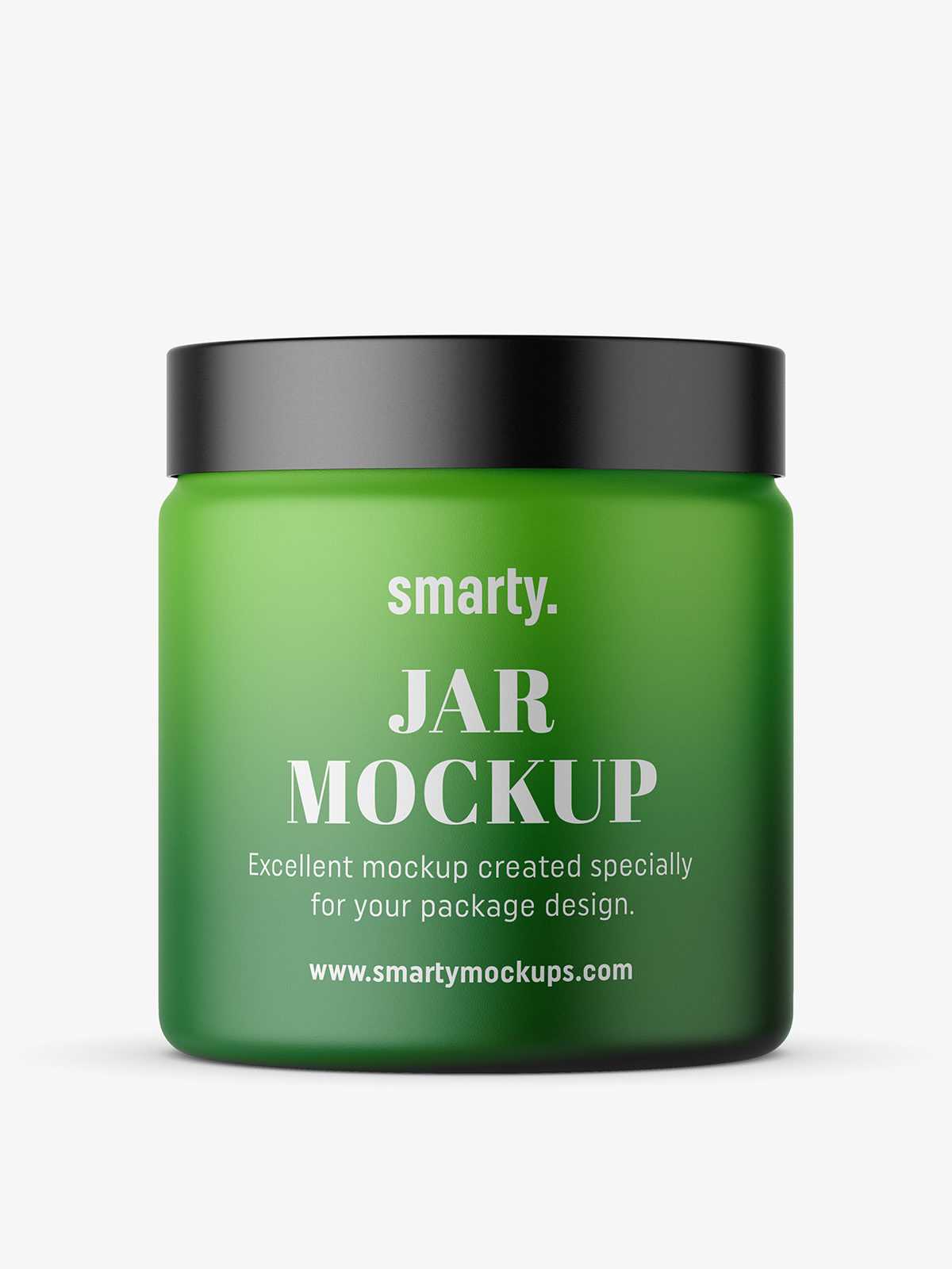 Matt jar mockup