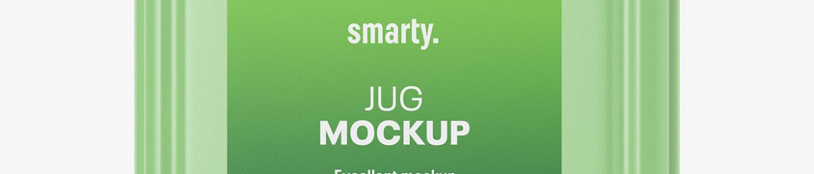 Matt jug mockup